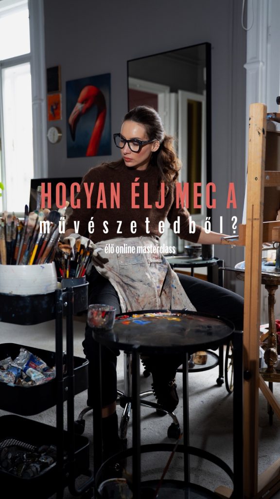 Ingyenes élő online MASTERCLASS képzőművészeknek